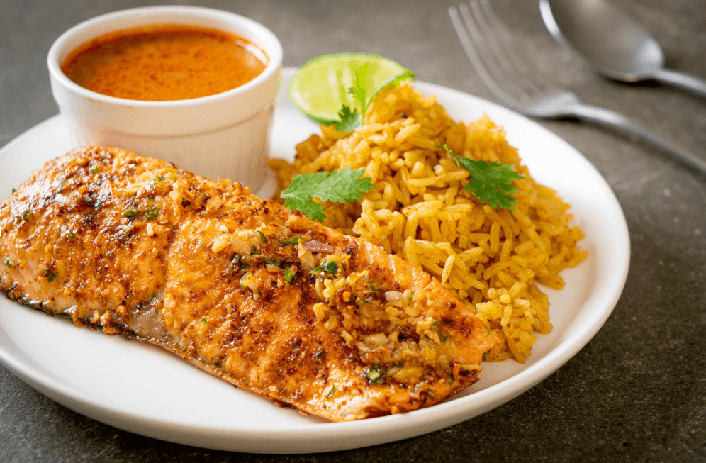 Salmon and Rice Recipe