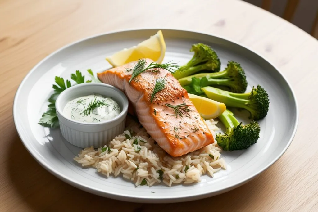 Salmon and Rice Recipe