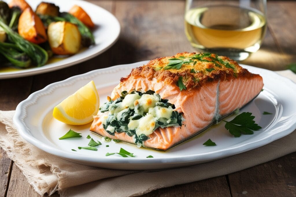 Stuffed Salmon Recipe