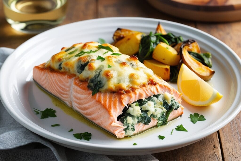 Stuffed Salmon Recipe
