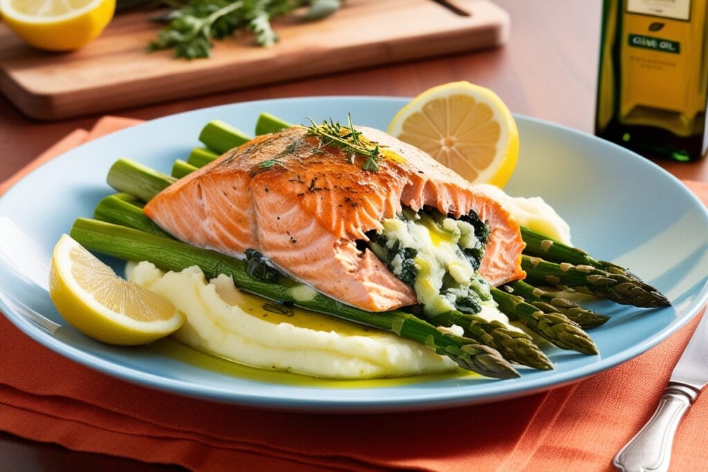 Stuffed Salmon Recipe