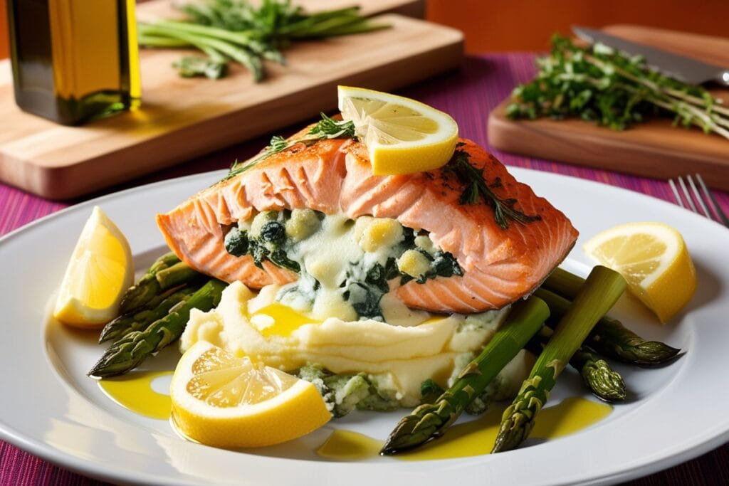 Stuffed Salmon Recipe
