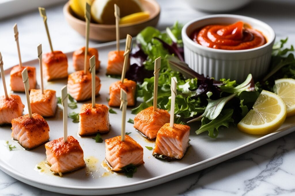 salmon bites recipe