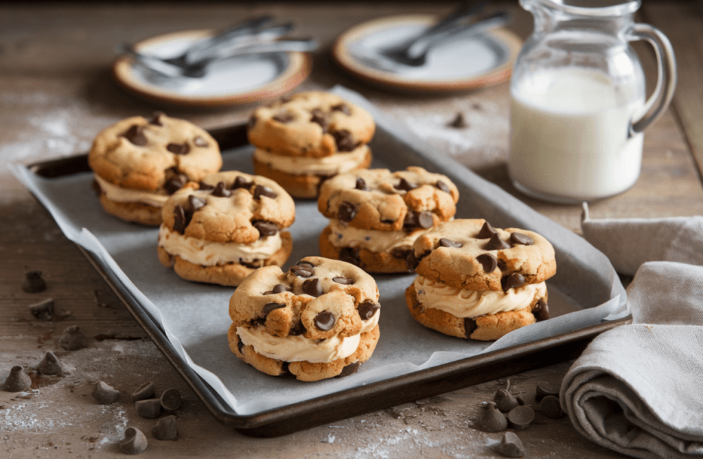 Cheesecake Stuffed Chocolate Chip Cookies