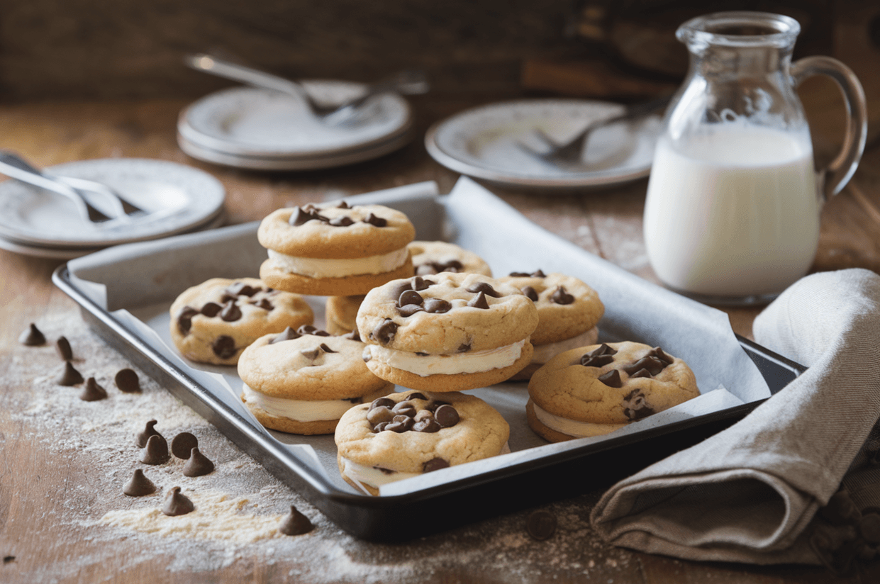 Cheesecake Stuffed Chocolate Chip Cookies