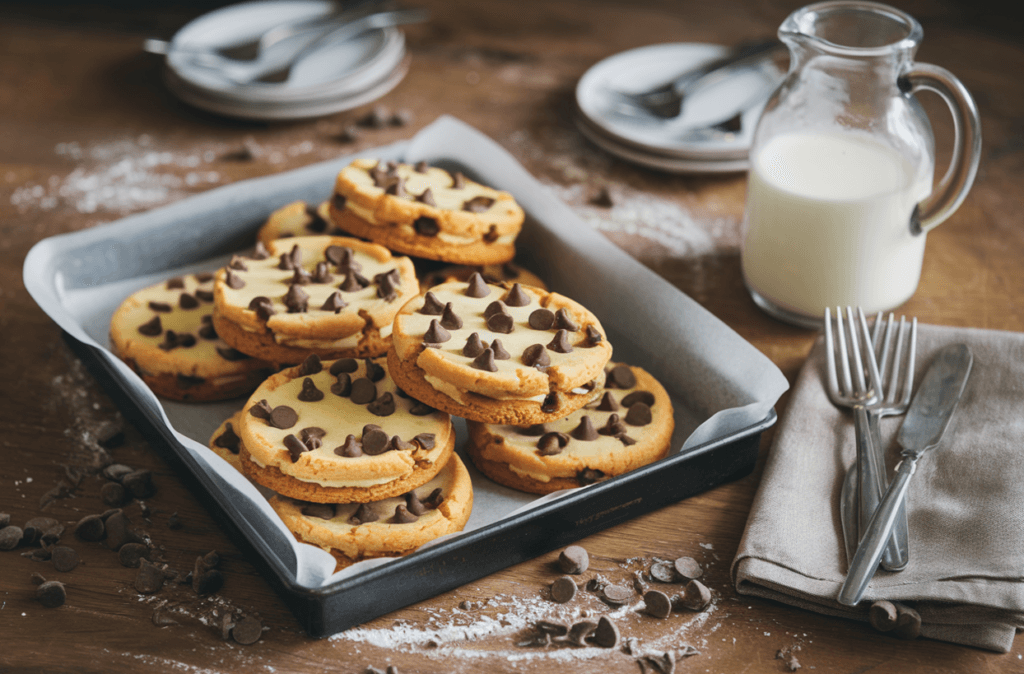 Cheesecake Stuffed Chocolate Chip Cookies