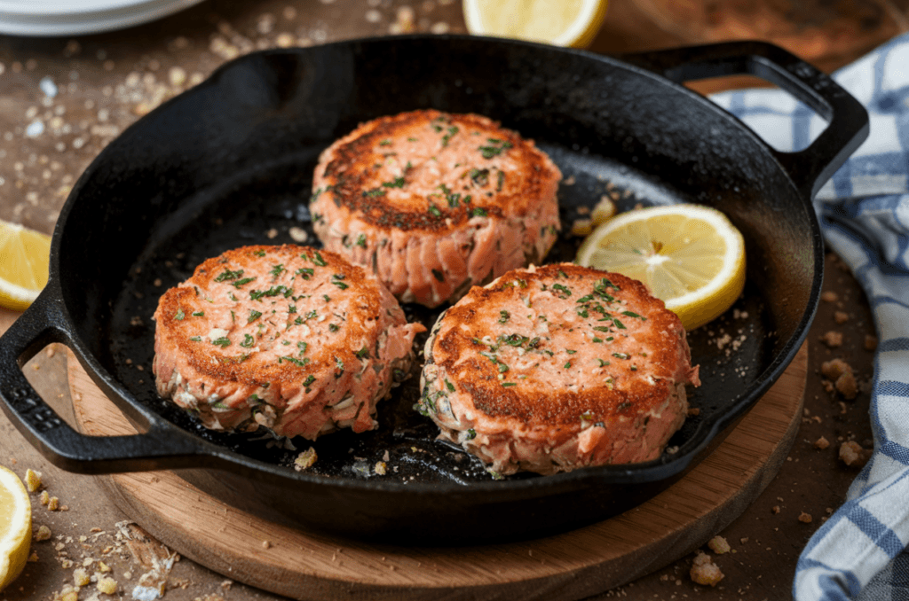 Old Fashioned Salmon Patties Recipe