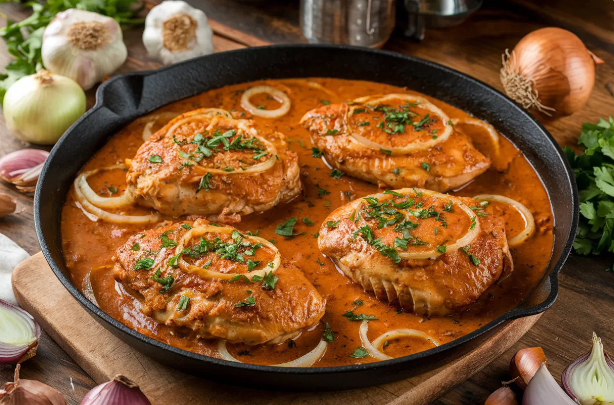 Irresistible Smothered Chicken Recipe with 5-Star Flavor