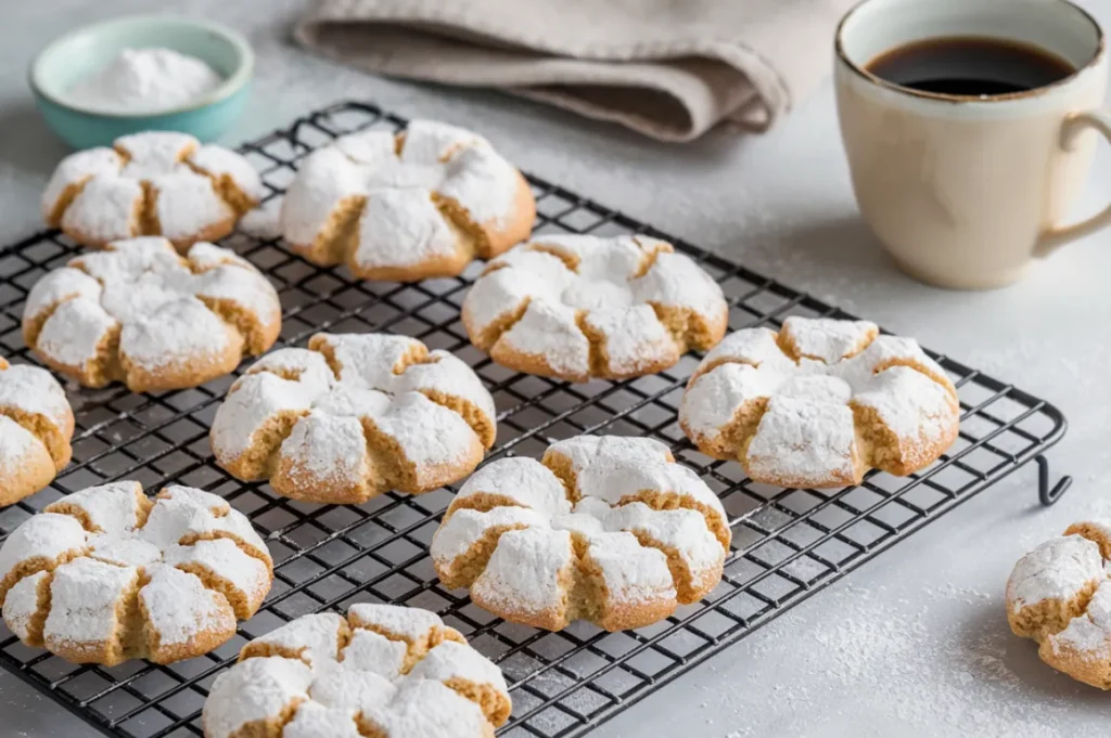 Cake Mix Crinkle Cookies