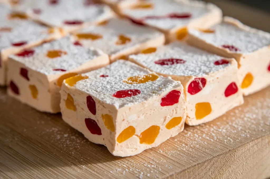 jelly nougat candy