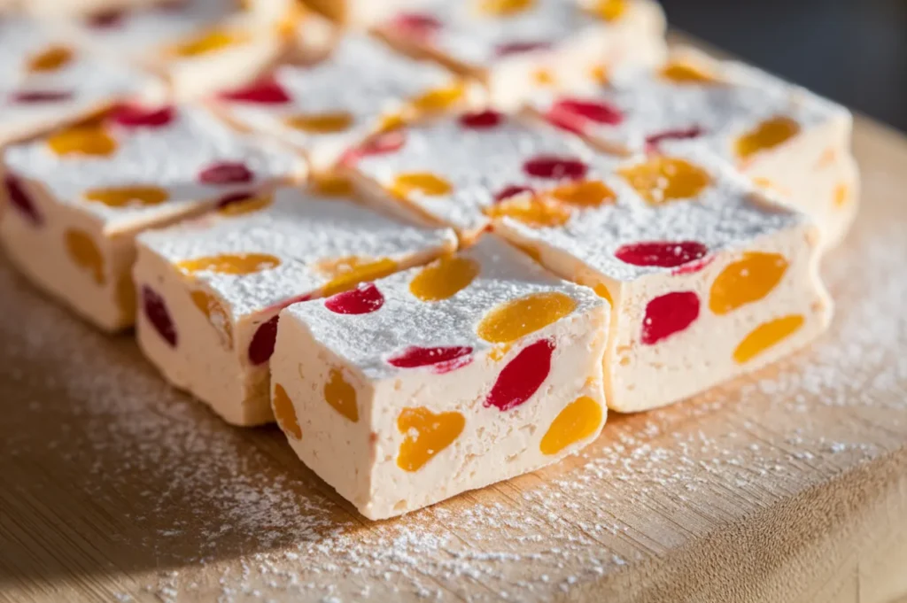 jelly nougat candy