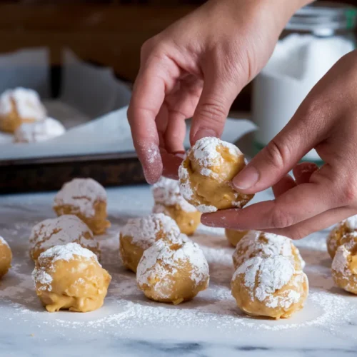 Cake Mix Crinkle Cookies