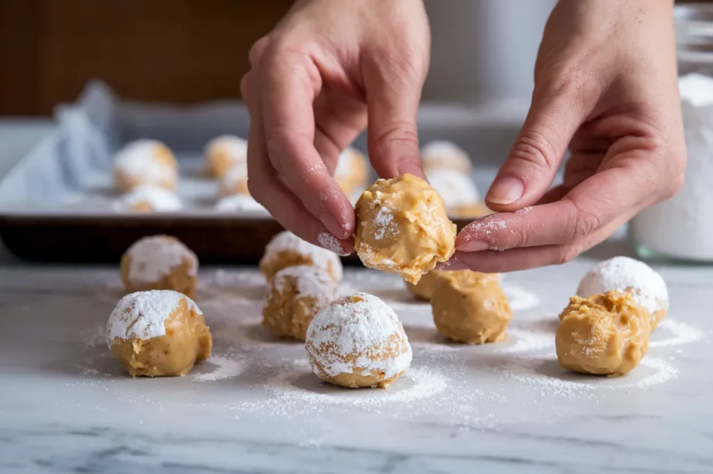 Cake Mix Crinkle Cookies