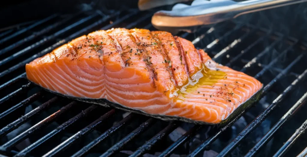 What Unit to Flip Salmon on the Grill Recipe