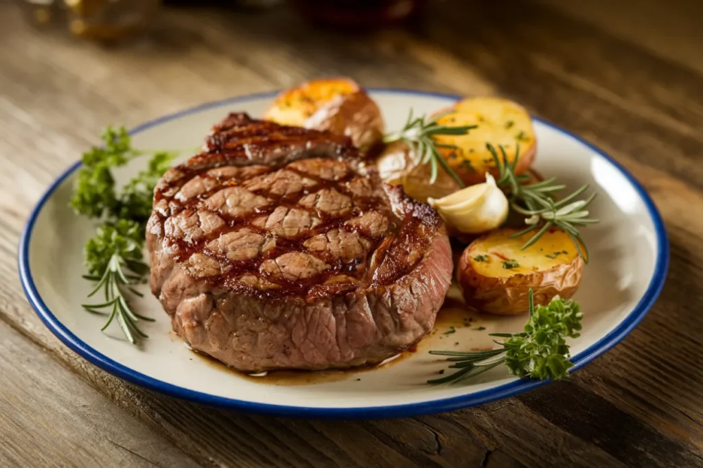 Steak and potatoes recipe