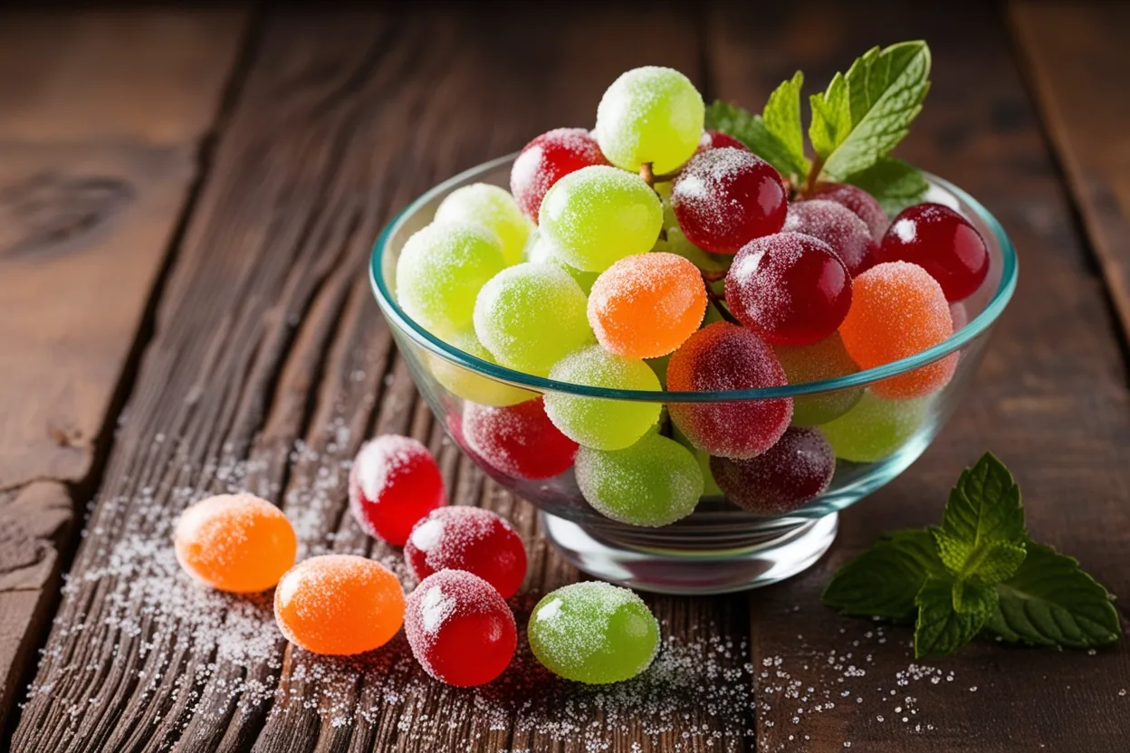 Candy-grapes recipes