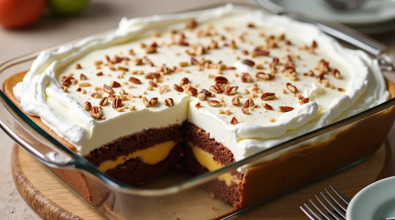 Better than sex cake with pudding