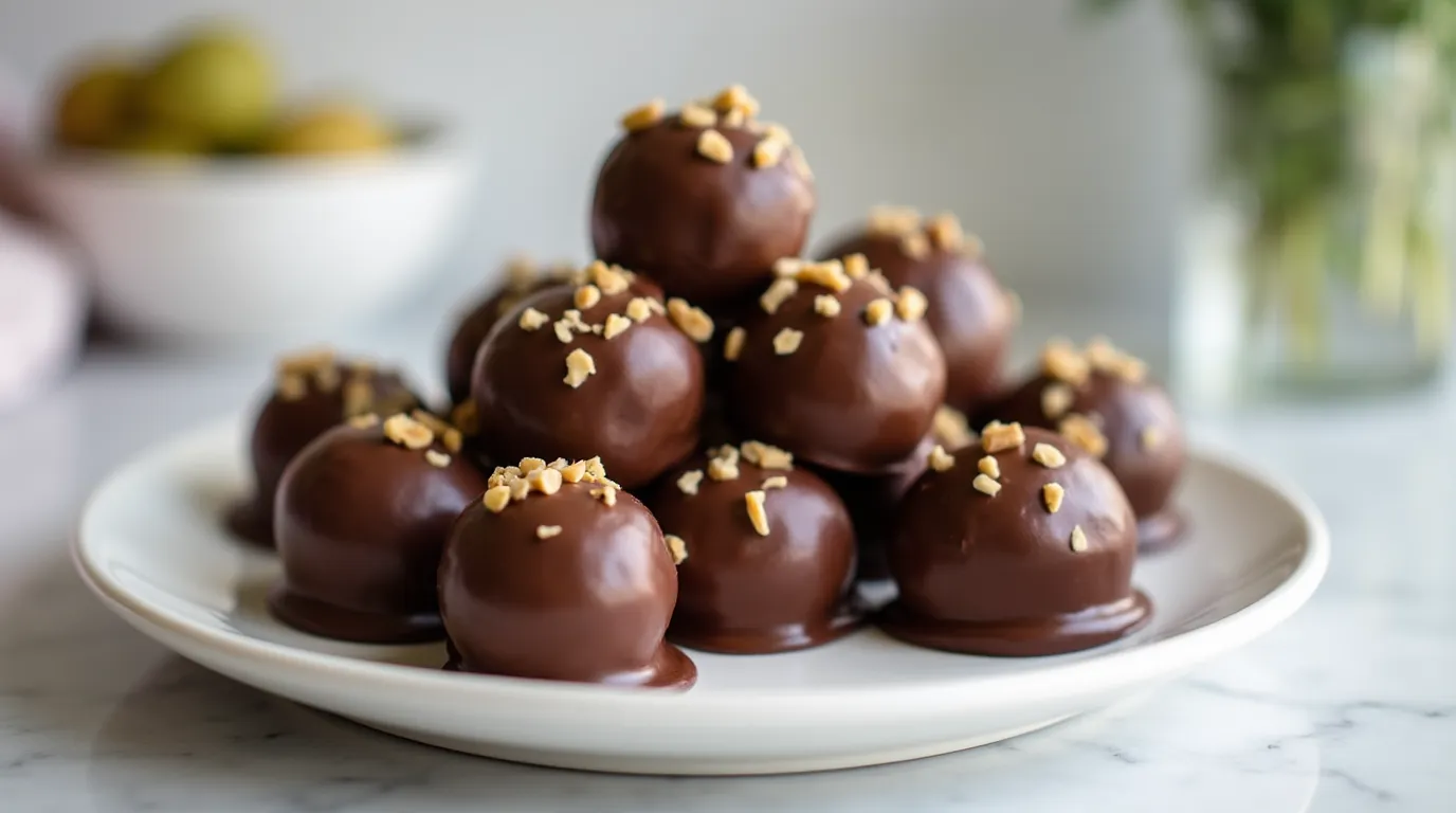 No Bake Peanut Butter Balls