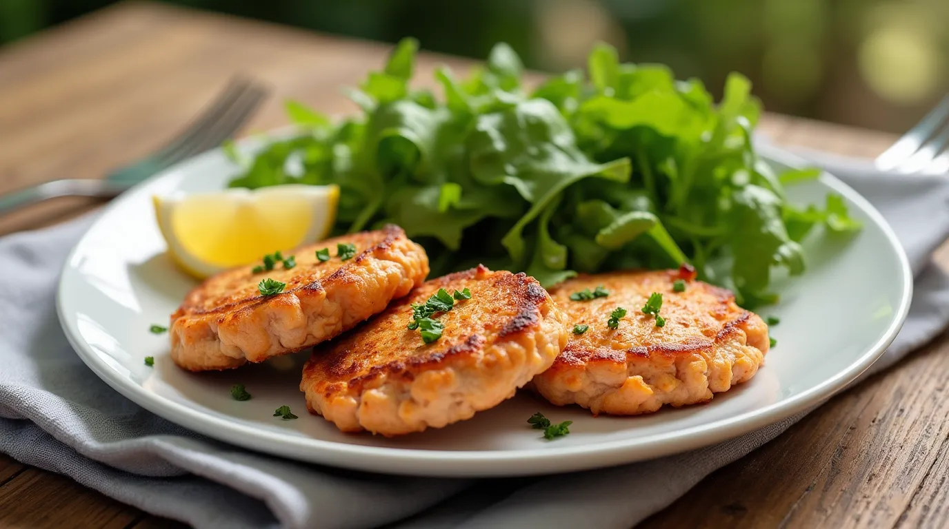 Pink salmon meat