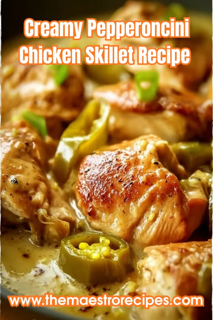 Creamy Pepperoncini Chicken Skillet Recipe - Quick & Easy 2 33 1