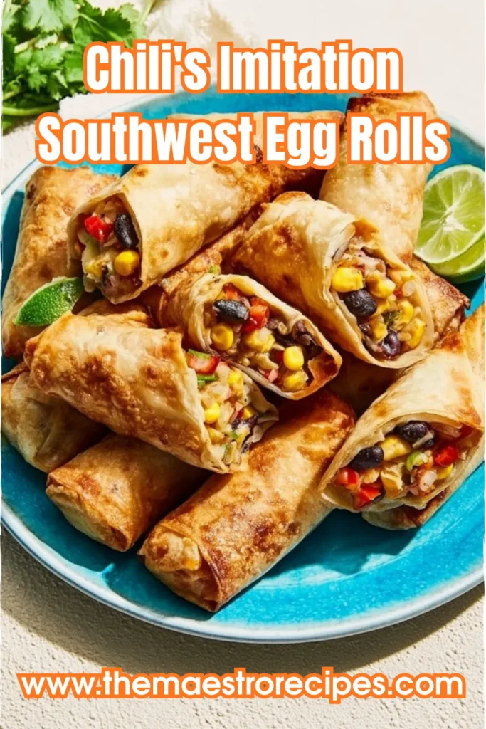 Chili's Imitation Southwest Egg Rolls 2 38