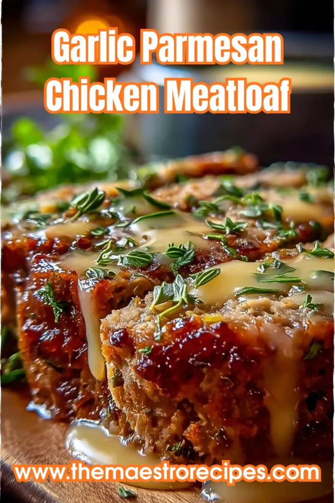 Garlic Parmesan Chicken Meatloaf 2 9 1