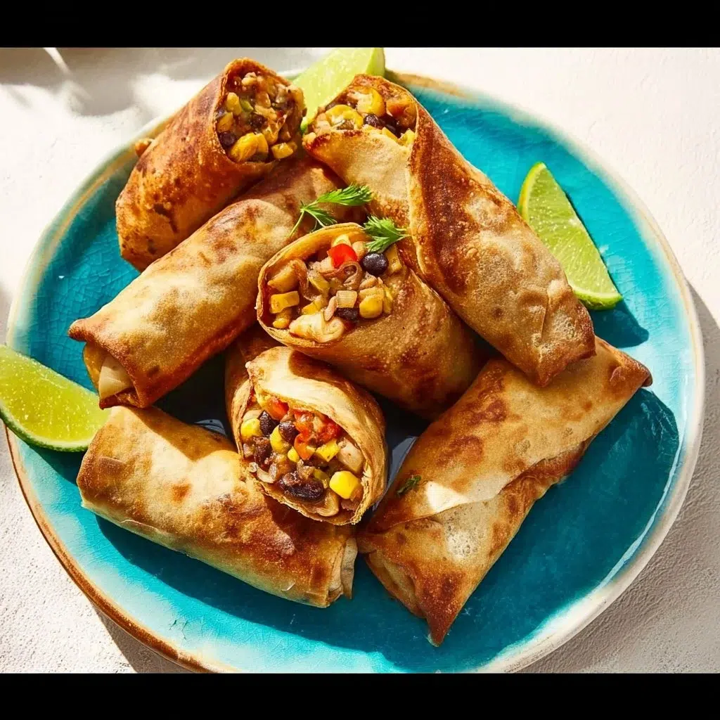 Chili's Imitation Southwest Egg Rolls 1 Chili's imitation southwest egg rolls served with dipping sauce