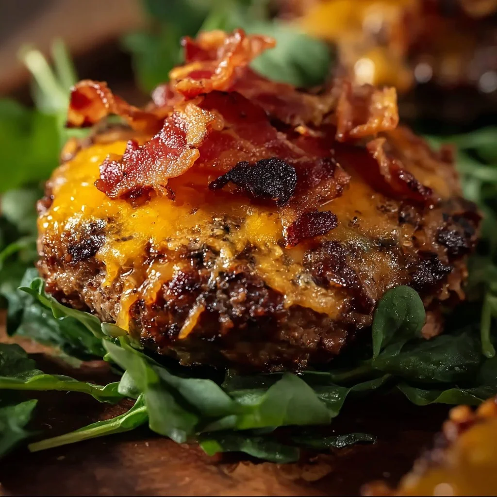 Delicious Crack Burgers served on a wooden platter with fresh toppings