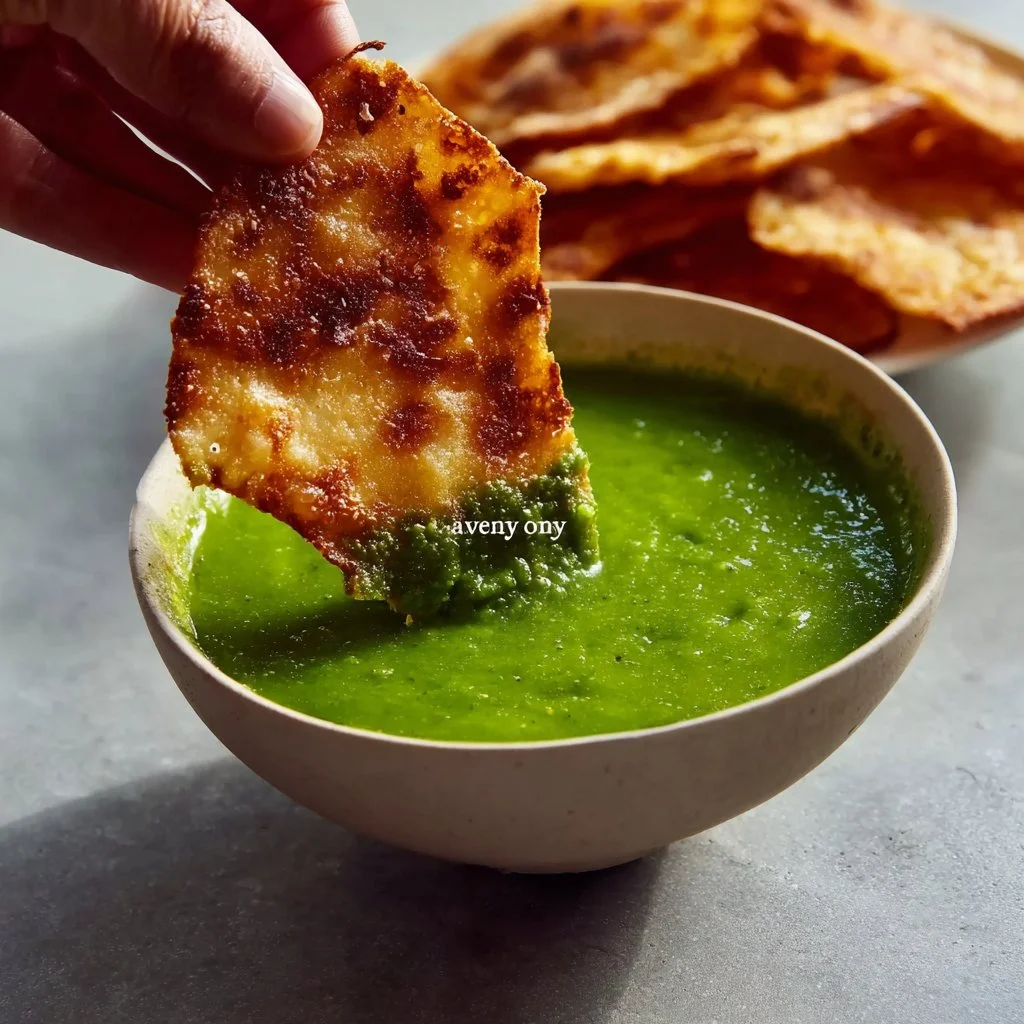 Crispy Smashed Potatoes 1 Perfectly crispy smashed potatoes topped with herbs and spices
