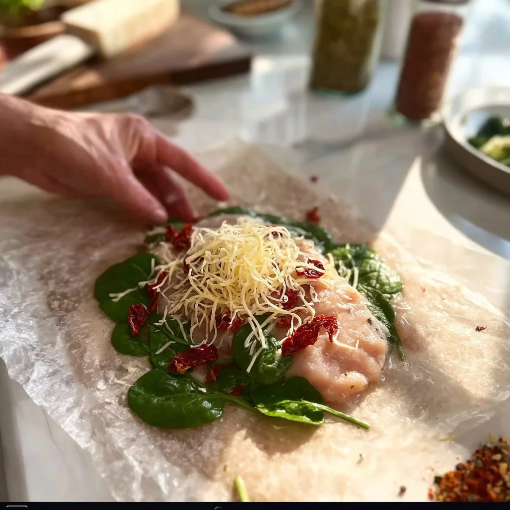 High Protein Pesto Chicken Hot Pocket 1 High Protein Pesto Chicken Hot Pocket filled with tender chicken and vibrant pesto.