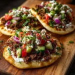 Mediterranean Mini Lahmacun Bites with Yogurt Drizzle 2 mediterranean mini lahmacun bites with yogurt driz 2025 12 18 142701 150x150 1