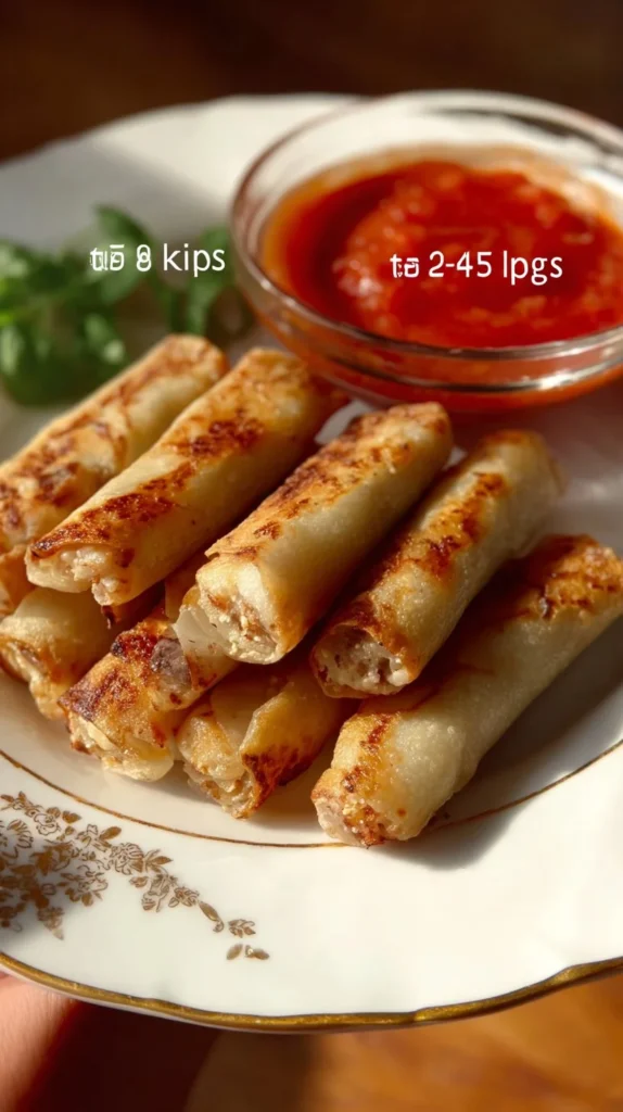 Delicious low-cal mozzarella sticks served with marinara sauce