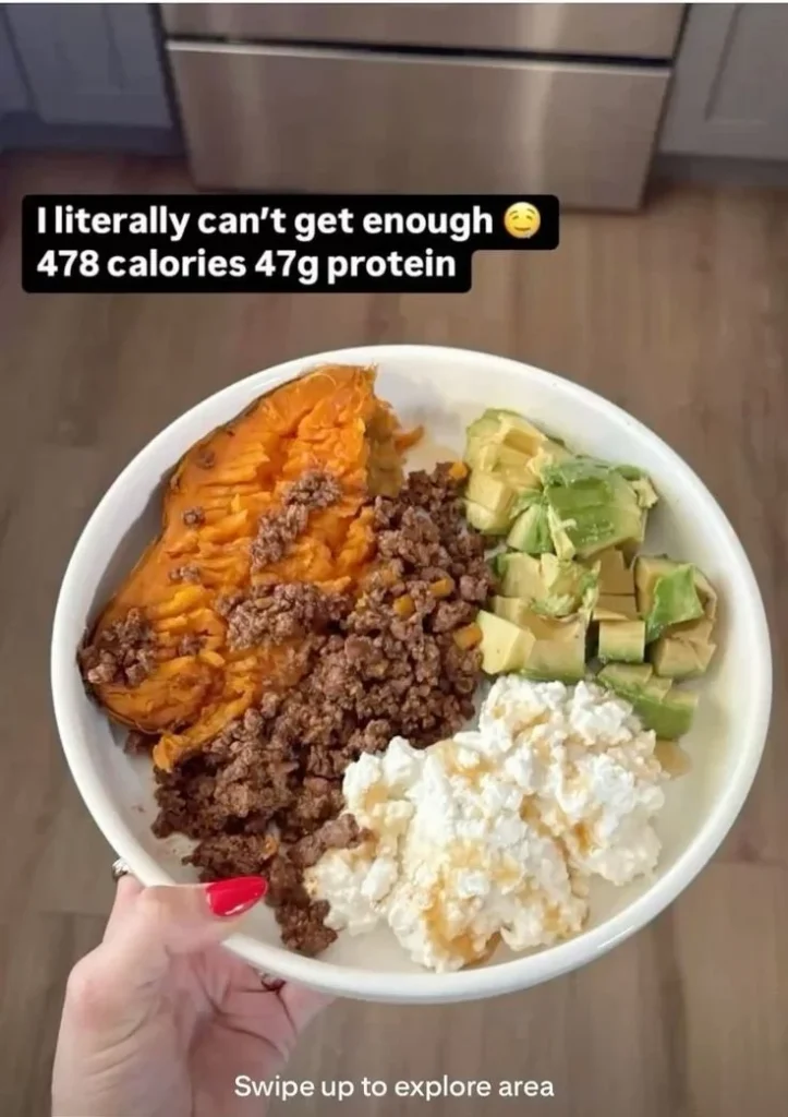 Healthy high protein meals and snacks recipes by Trisha Hadley