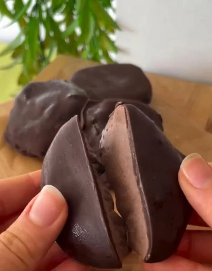 Chocolate Peanut Butter Yogurt Bites - a healthy, delicious snack treat