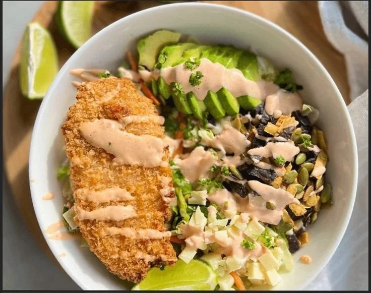 Delicious easy fish tacos served with fresh toppings and lime