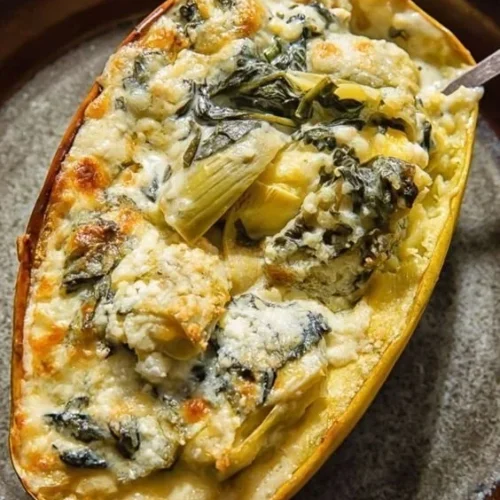 Delicious and healthy easy spaghetti squash recipes on a plate